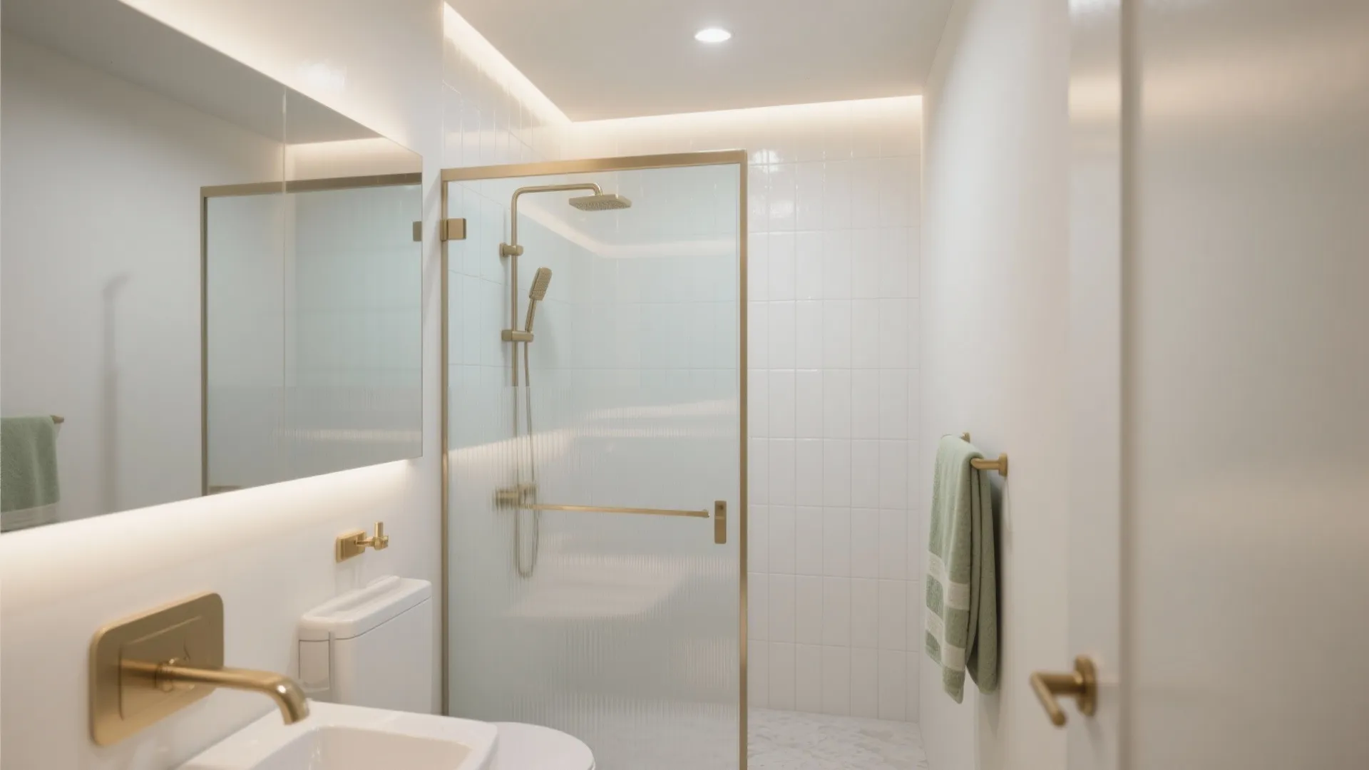 Light, Color, and 3/4‑Height Walls to Fake More Space