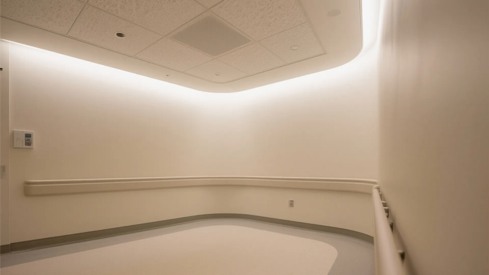 Idea 4: Lighting and acoustics to calm nerves