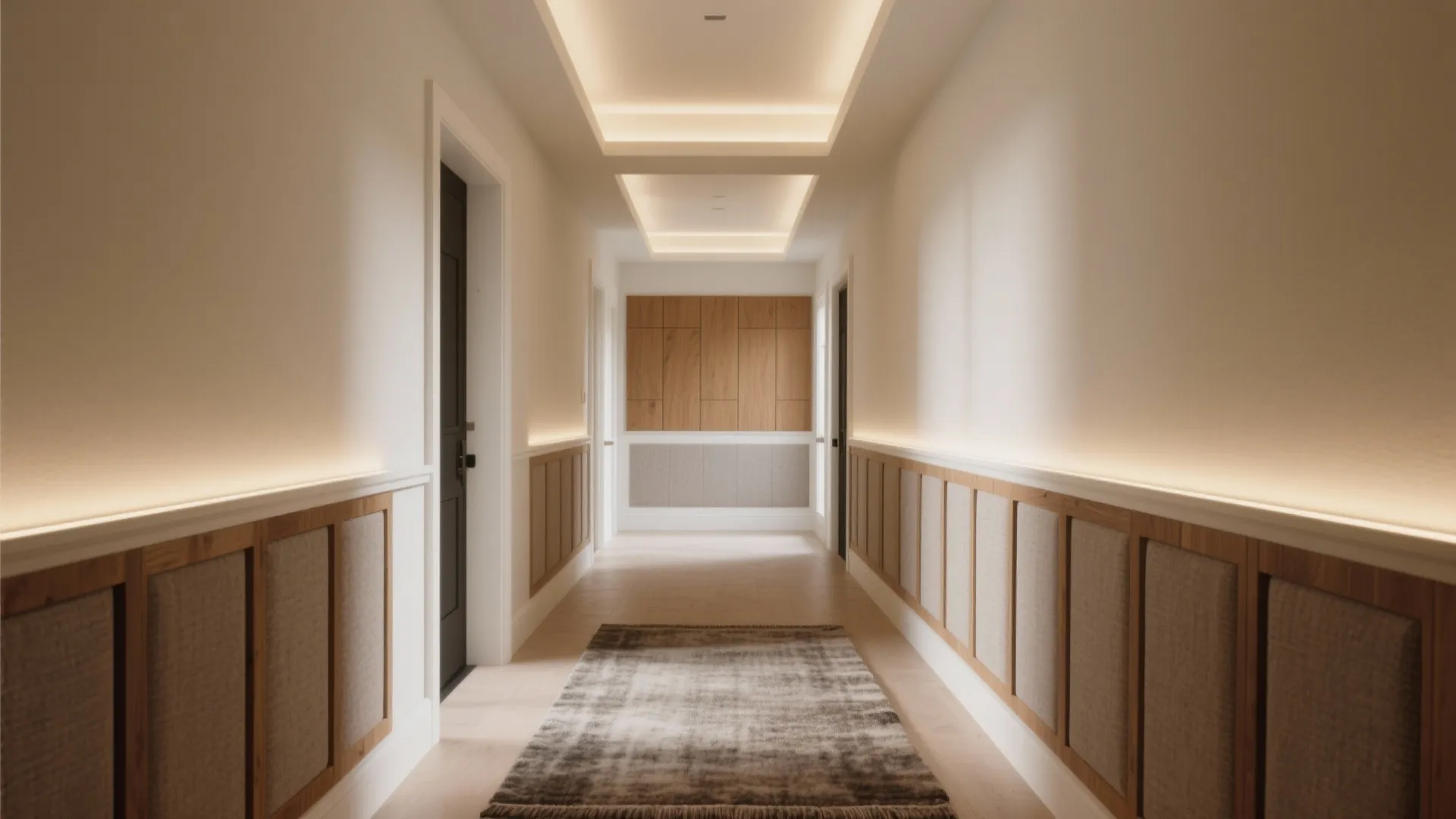 Layered Lighting and Acoustic Zoning