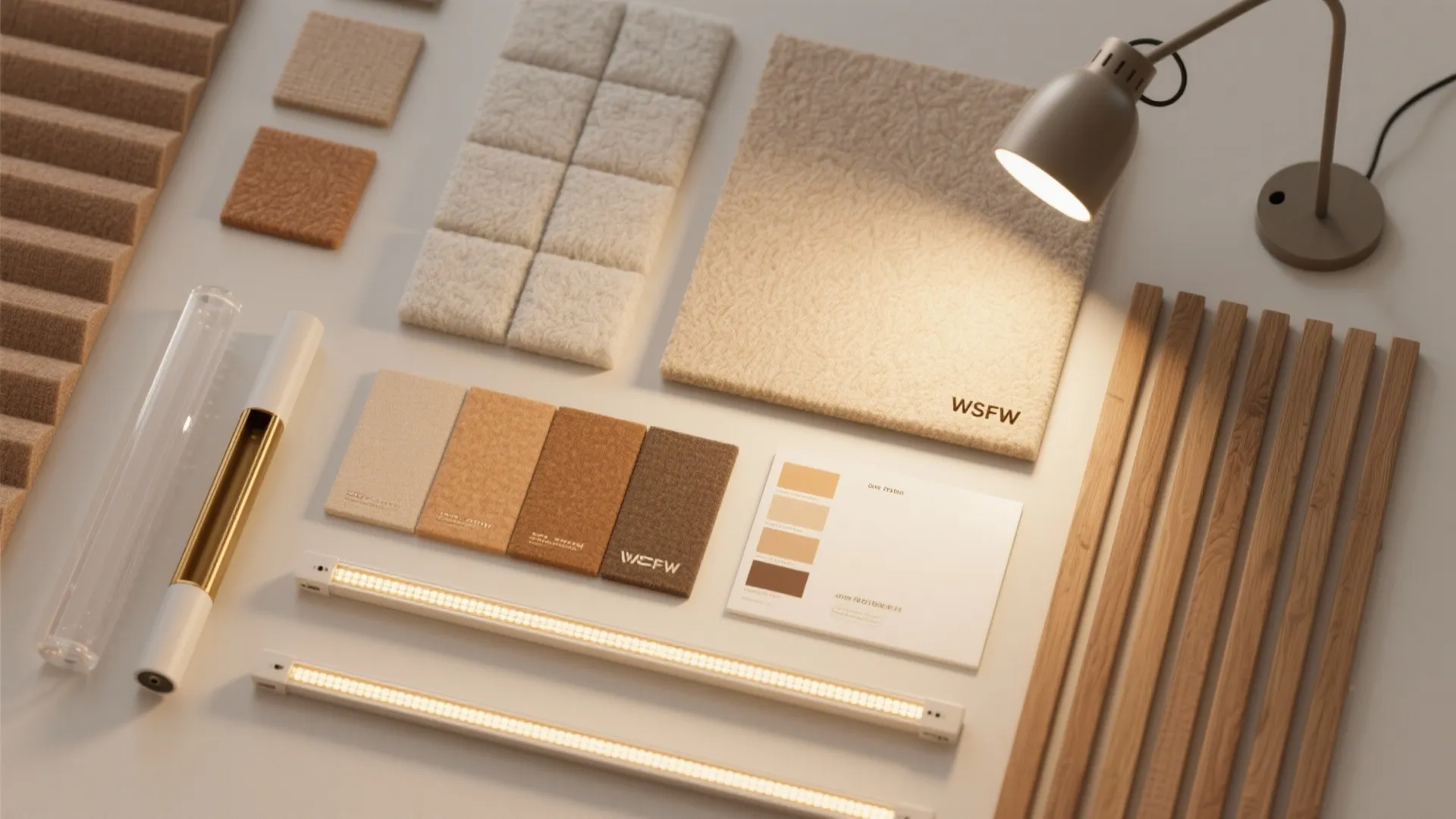 Soft Layered Lighting and Quiet Acoustics