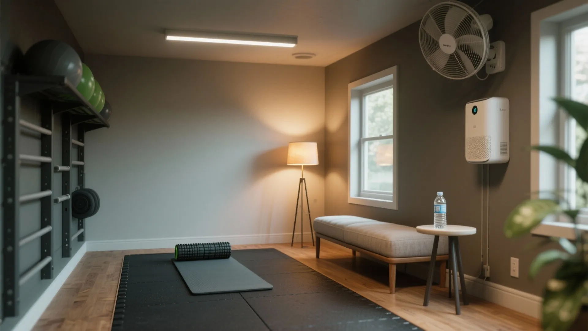 Idea 4: Light, air, and a tiny recovery oasis