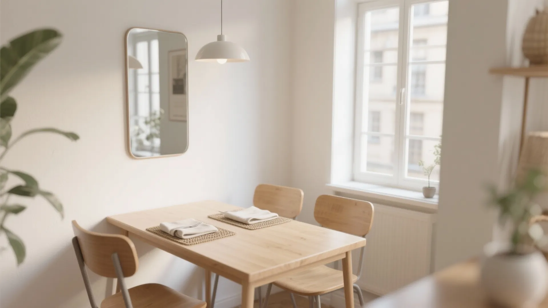 Light-and-Air Palette with Reflective Touches