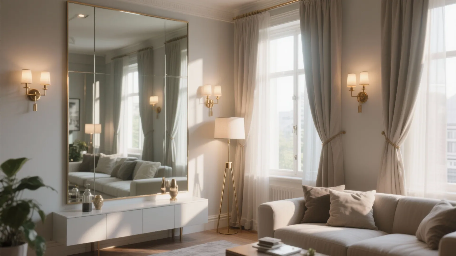 4. Let Light and Mirrors Do the Heavy Lifting