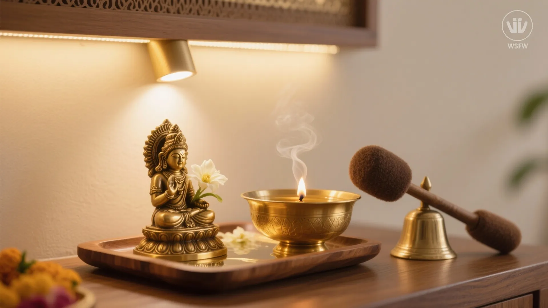 Light, Aroma, and Acoustics: A Calm Multi-Sensory Layer