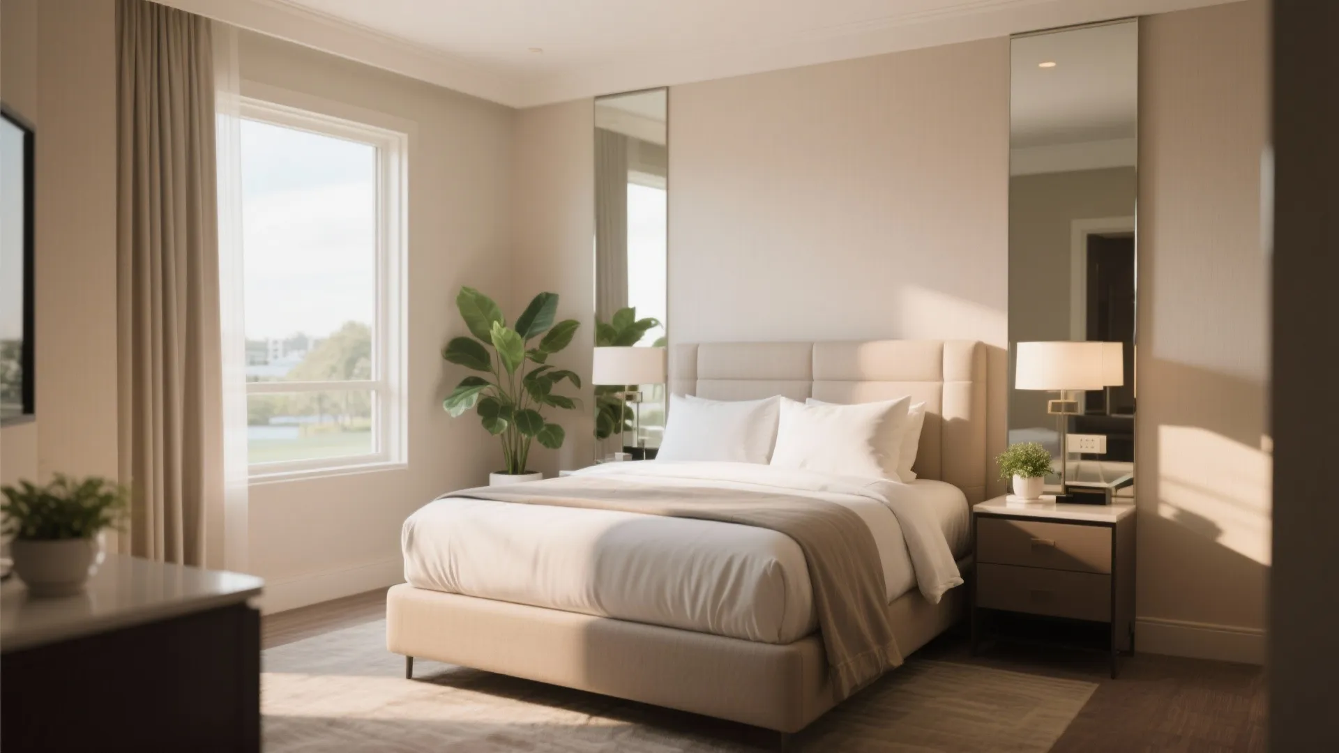 3. Light-First Bedroom Palette