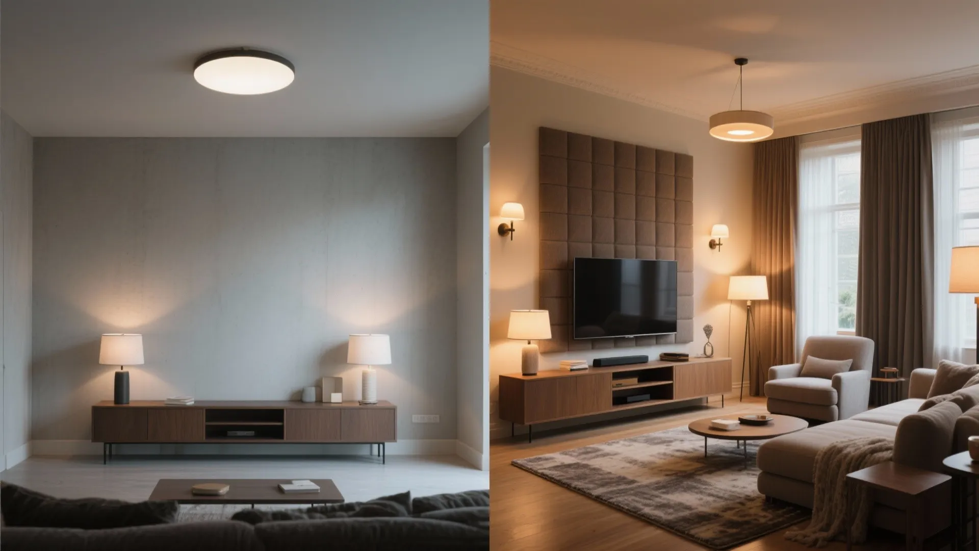 Layered Lighting and Acoustic Comfort