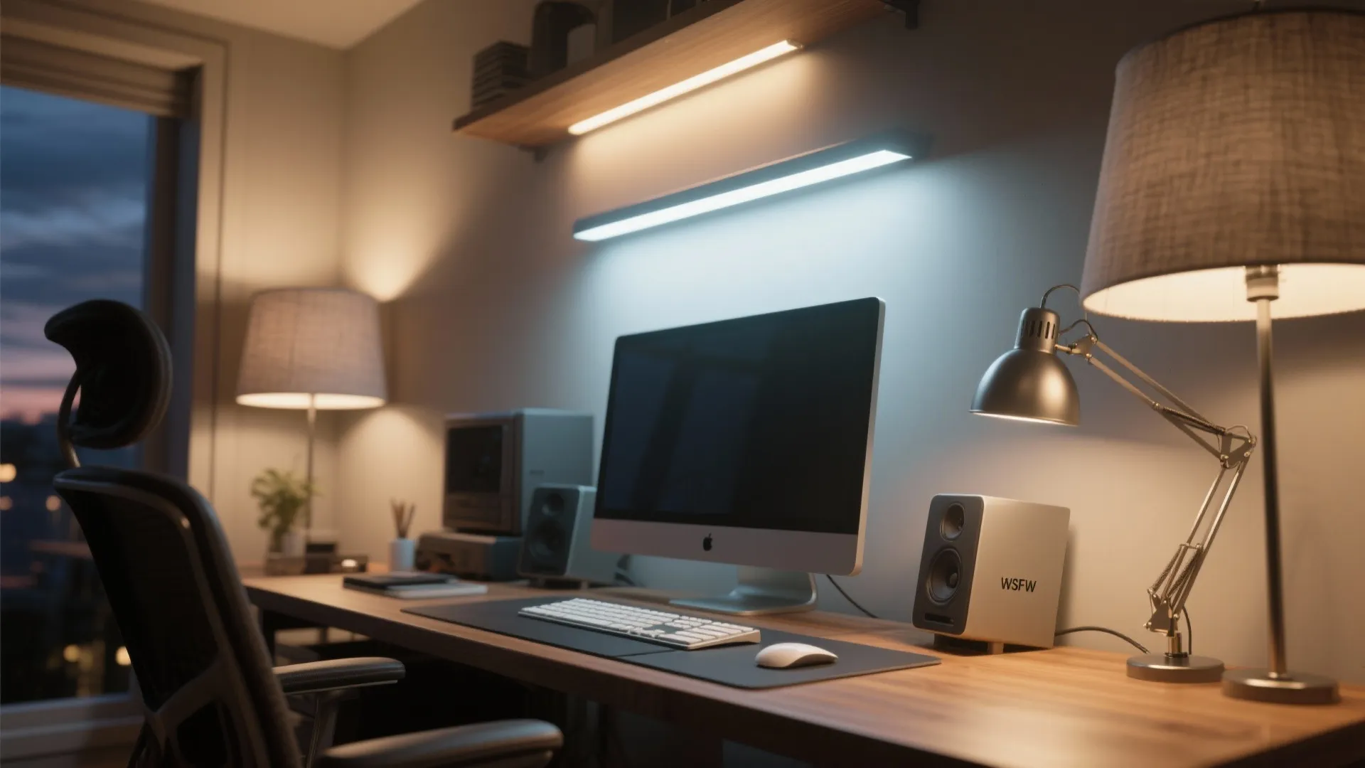 3) Layered lighting and screen-friendly glow