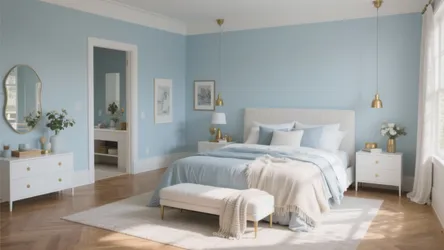 5 Light Blue Bedroom Decor Ideas