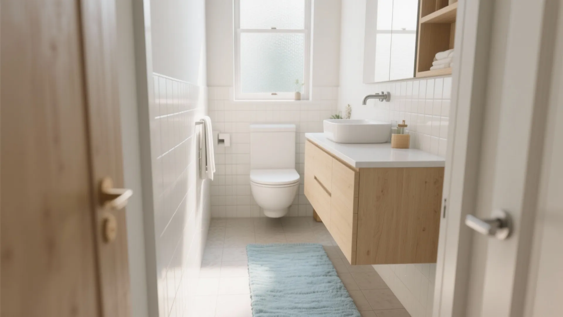 5 Light Blue Bathroom Rug Ideas