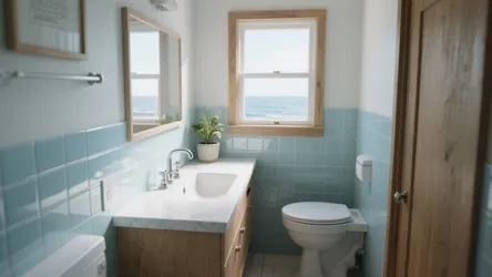 5 Light Blue Tile Ideas for Small Bathrooms