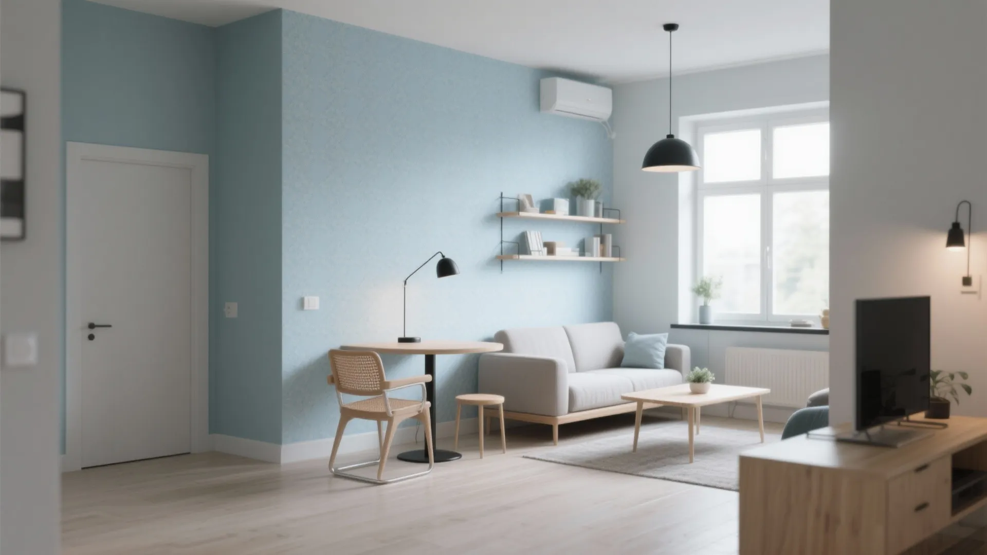 5 Light Blue Aesthetic Wallpaper Ideas: Calming, airy, and smart ways to use light blue wallpaper in small spaces