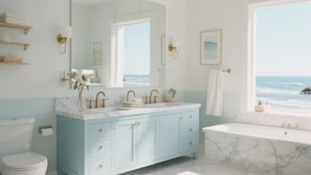 10 Light Blue Vanity Bathroom Ideas
