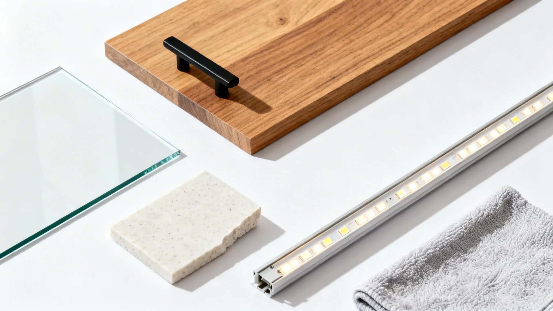 Glass Backsplashes for Light and Depth