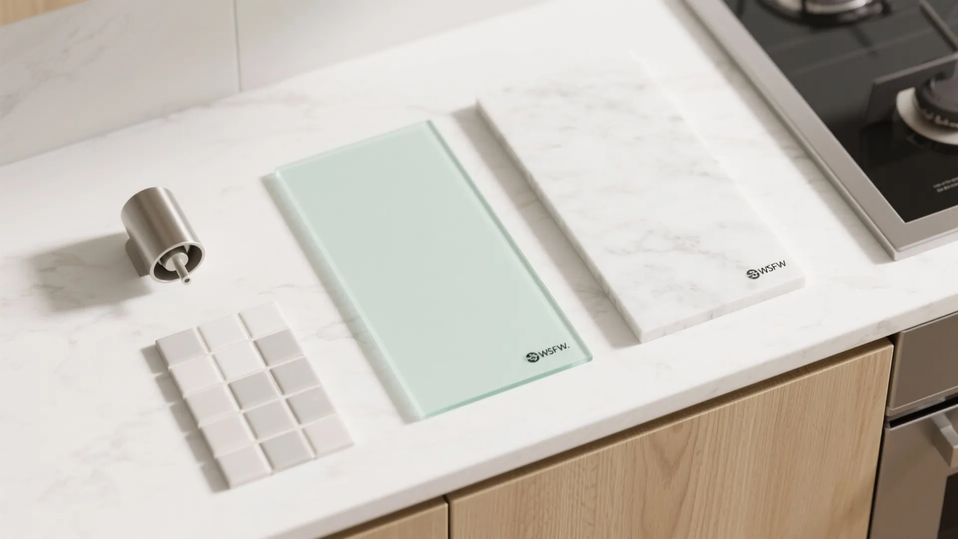 Light-Bouncing Surfaces and a Glass Backsplash