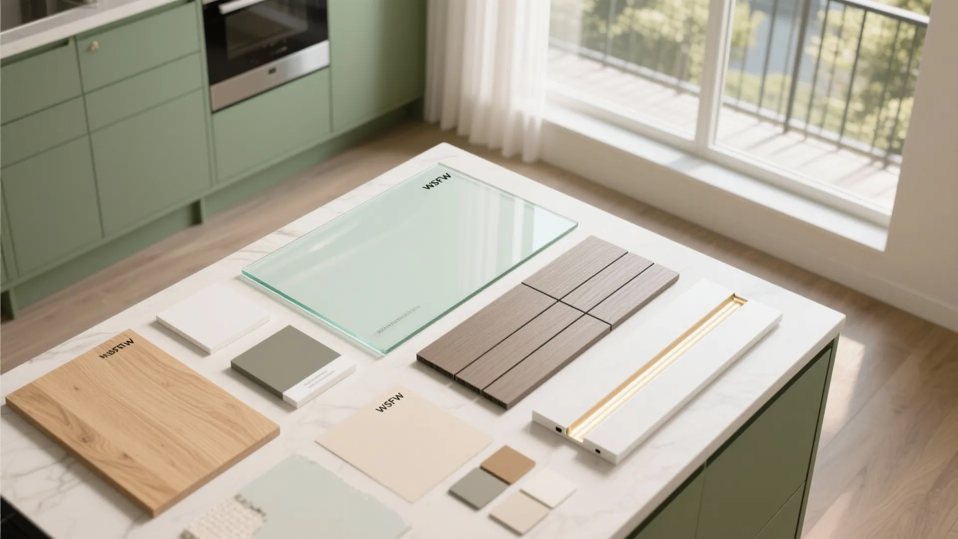 Glass Backsplash To Bounce Light