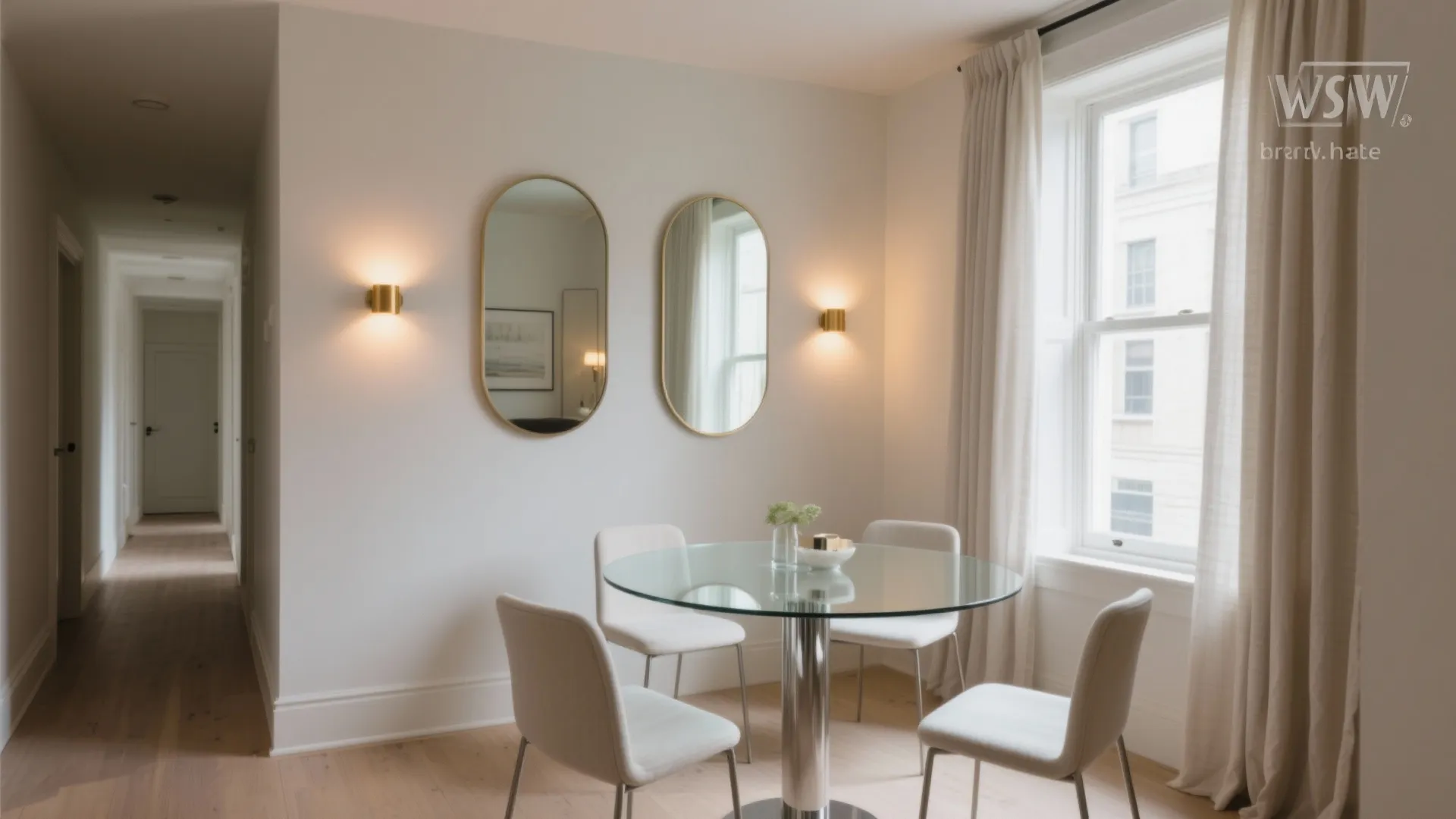 Glass, mirrors, and daylight: light your way to bigger-feeling rooms