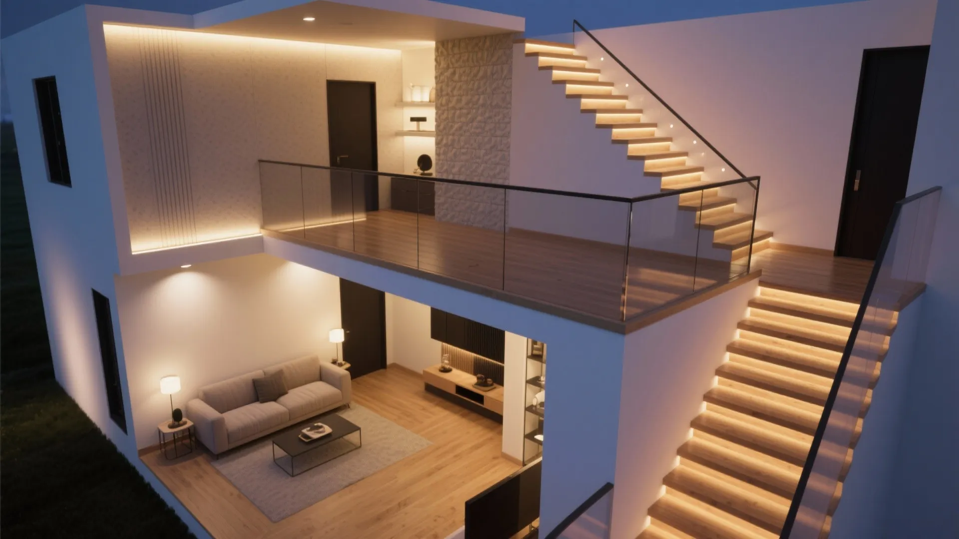 2) Layer the Light: Bridge Levels with Ambient, Task, and Accent