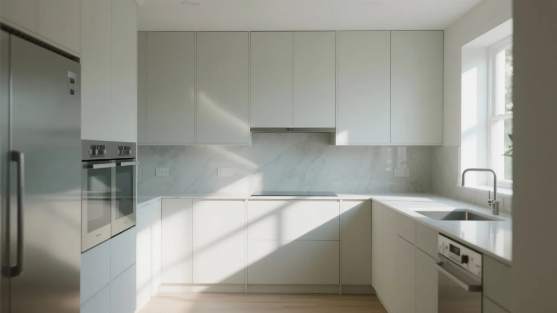 4. Use Light Colors for Cabinets