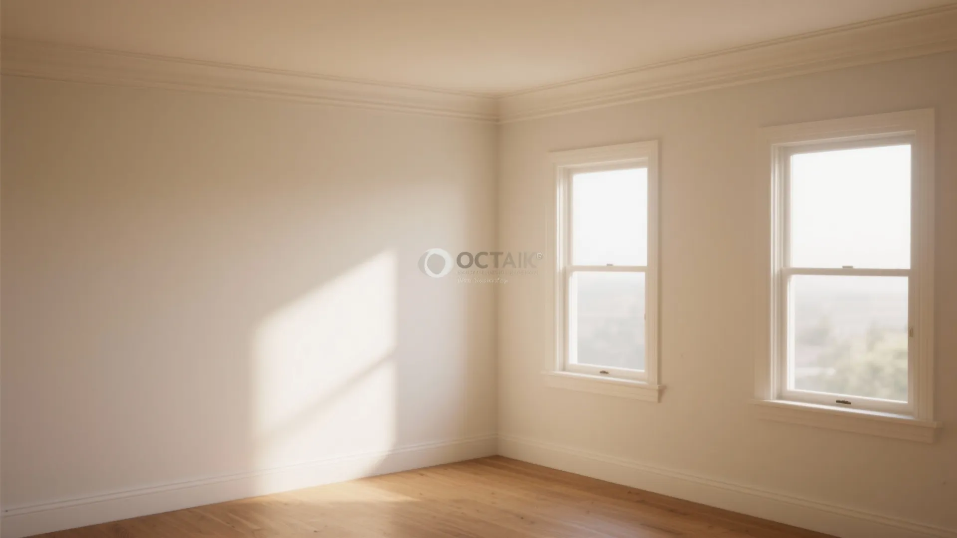 1. Use light ceilings, slightly warmer walls