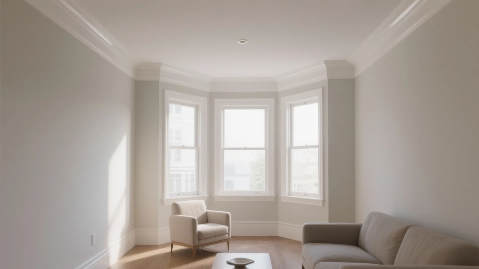 2. Lighten Ceilings and Trim to Expand Height