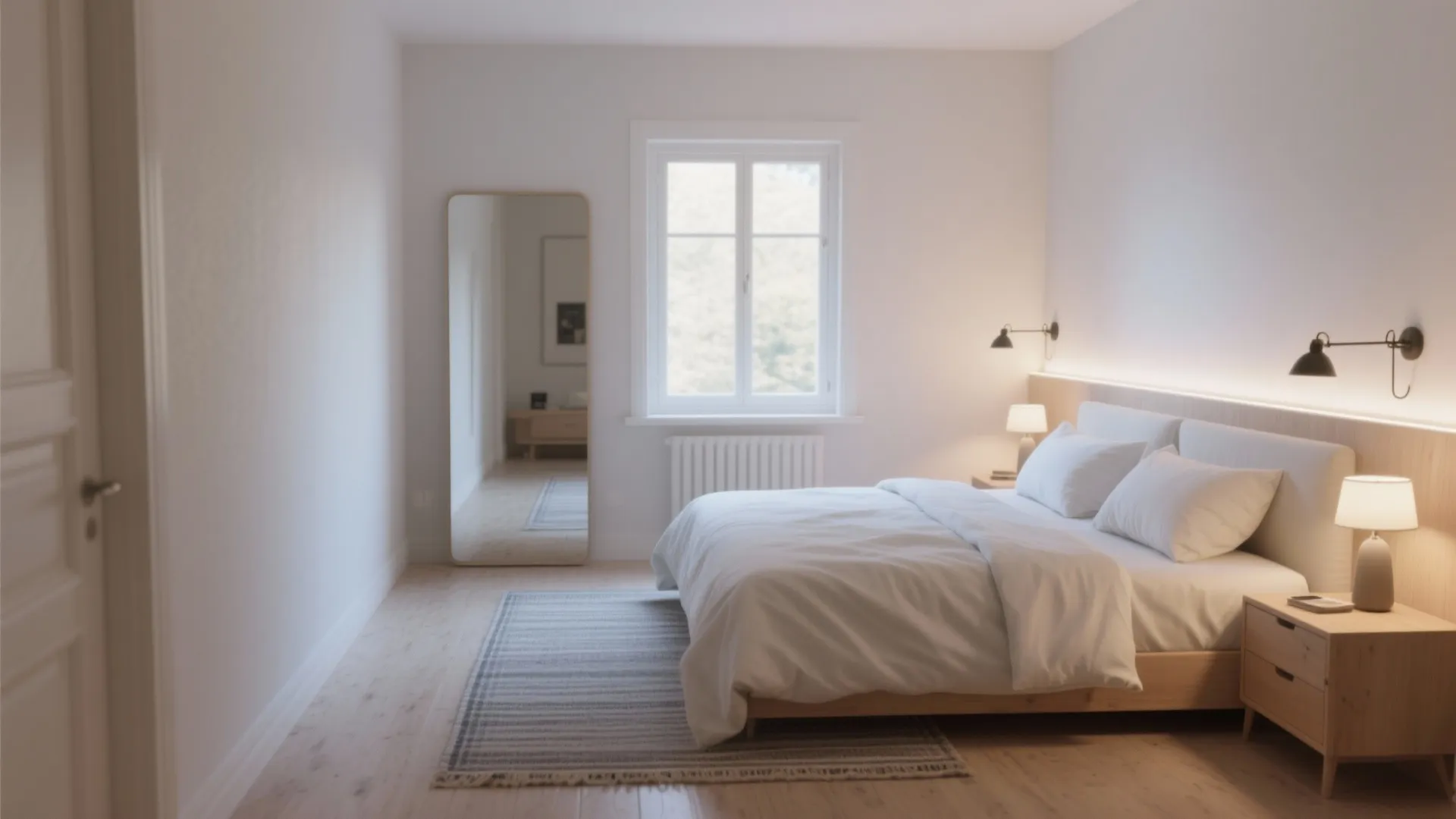 4. Create the illusion of space with color and lighting