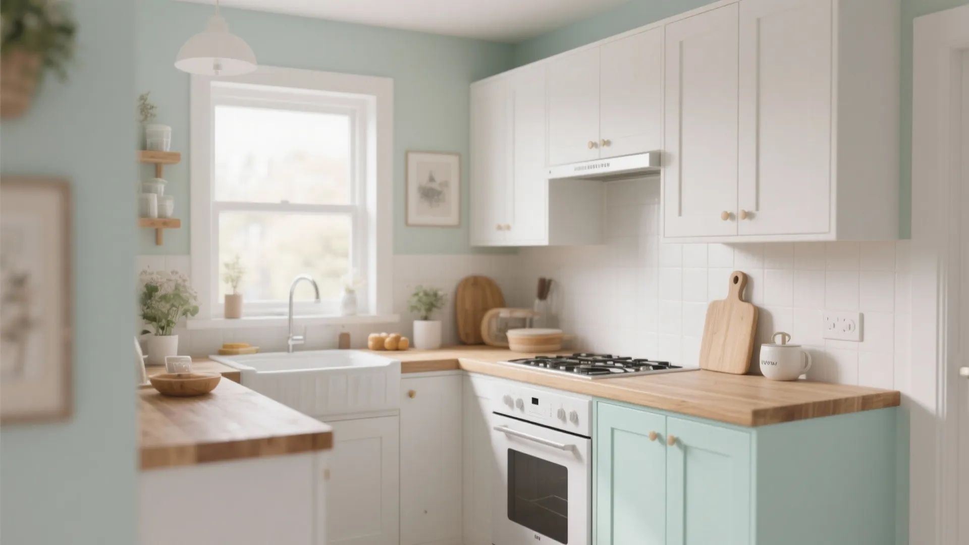 4. Light Colors, Warm Accents