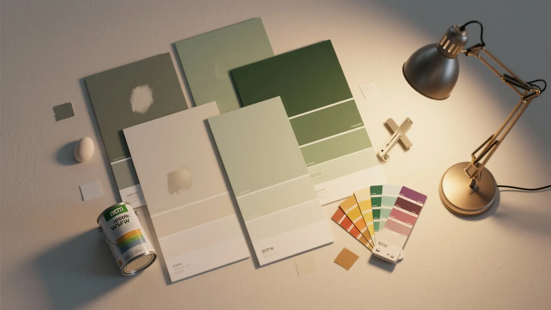 4. Work with light and colors to mask imperfections