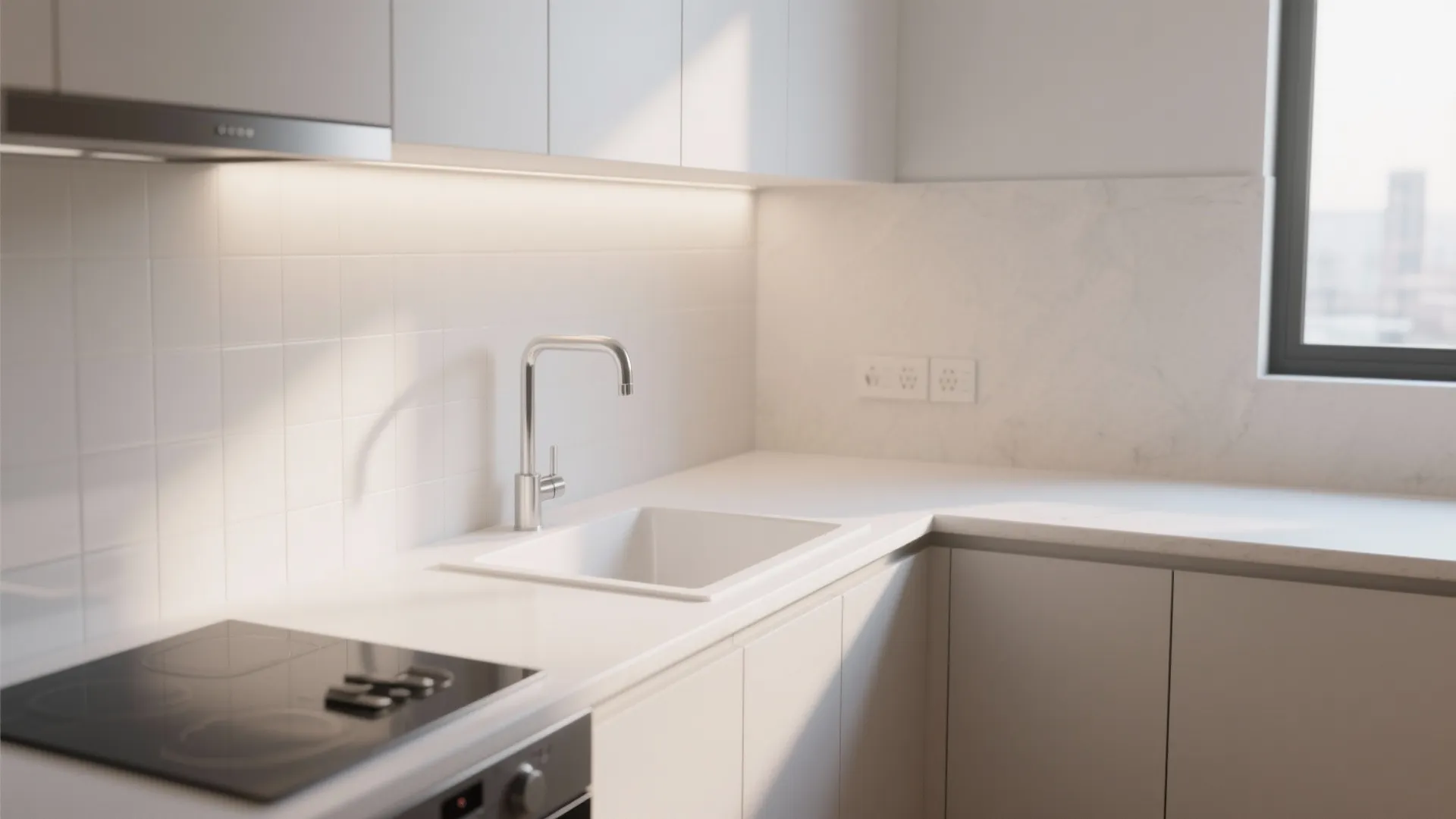 9. Use Light Colors and Seamless Edges