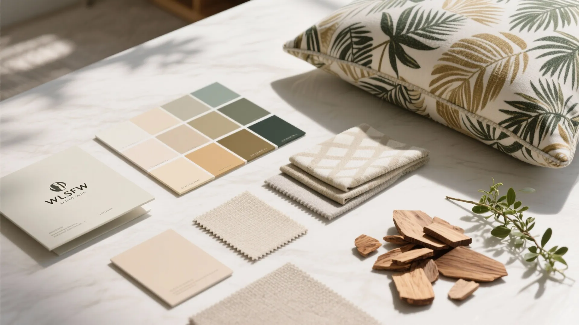 3. Light colors with bold accents