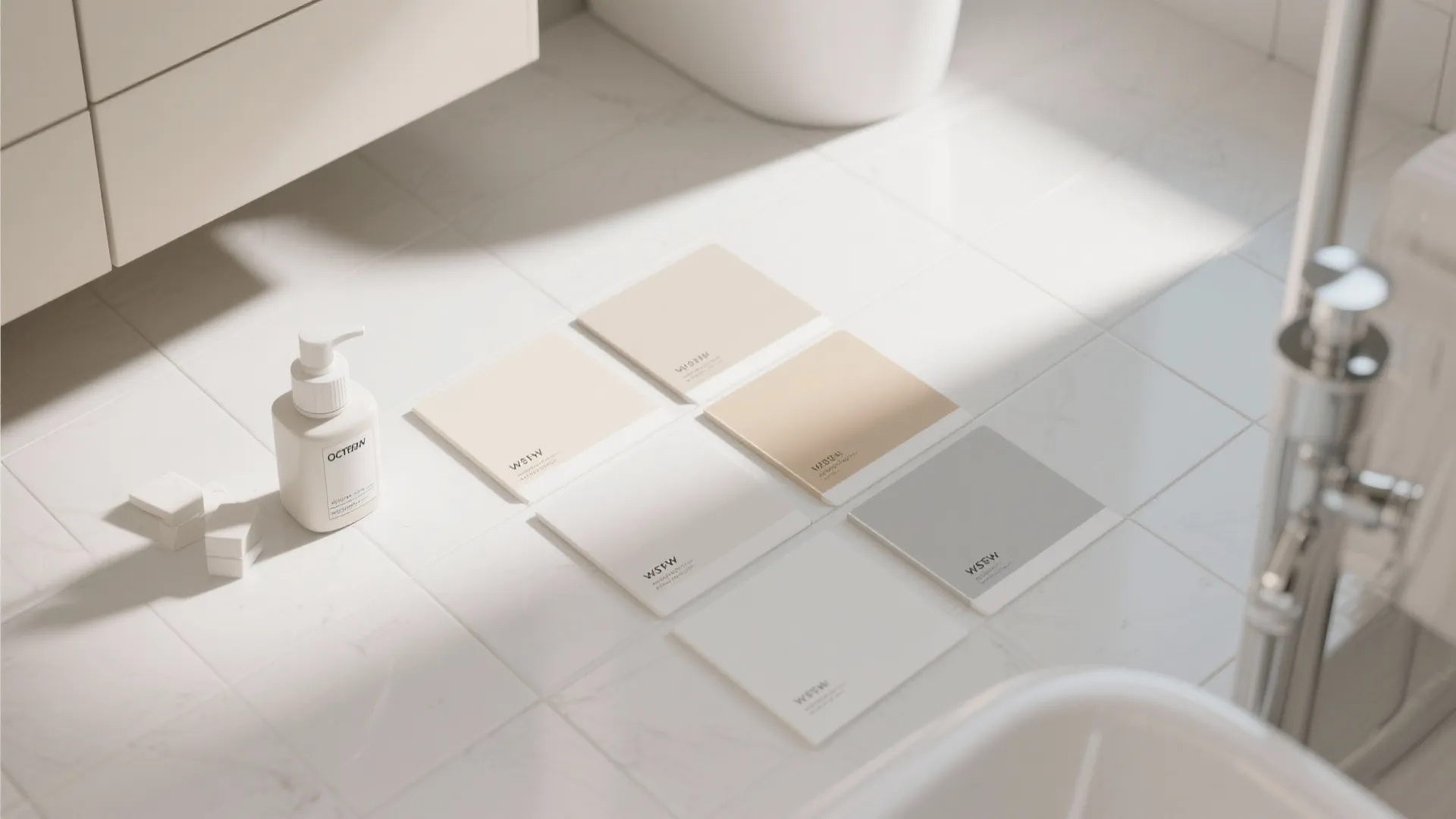 7. Choose Light, Uniform Colors