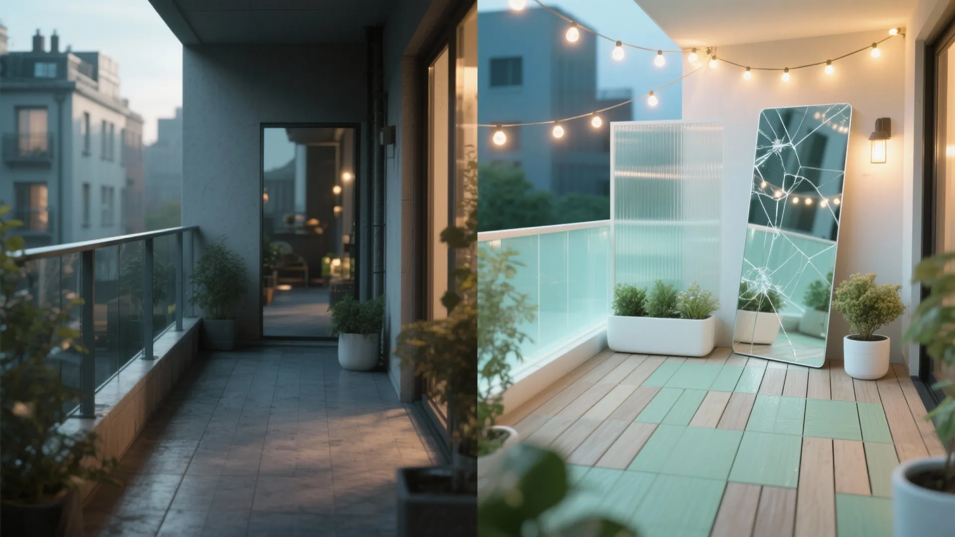 Light, Color, and Reflection to “Expand” Space