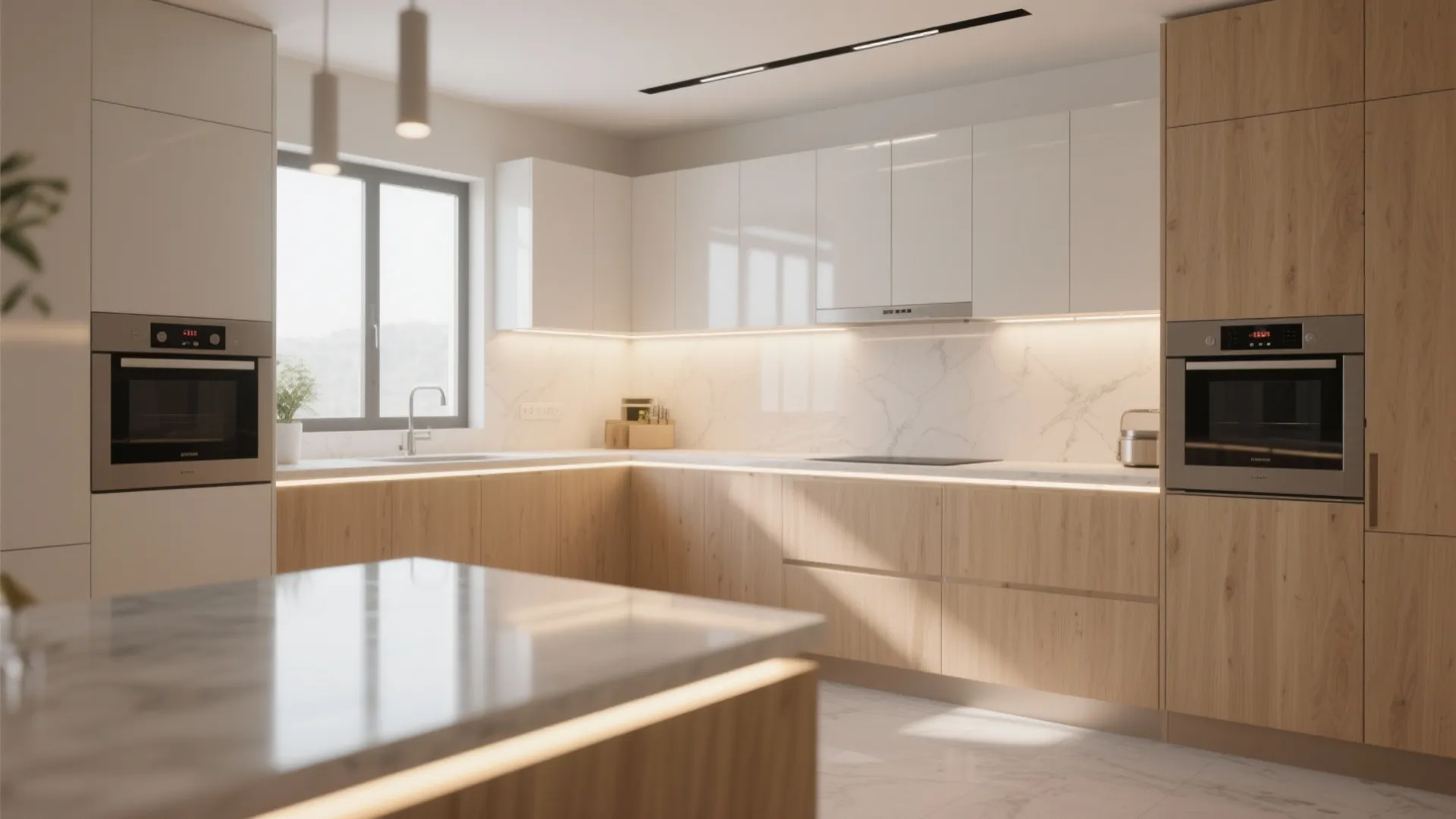 4. Light surfaces and continuous lines