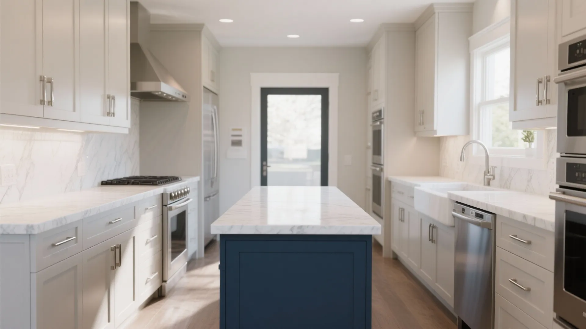 2. Light Colors with Contrasting Accents