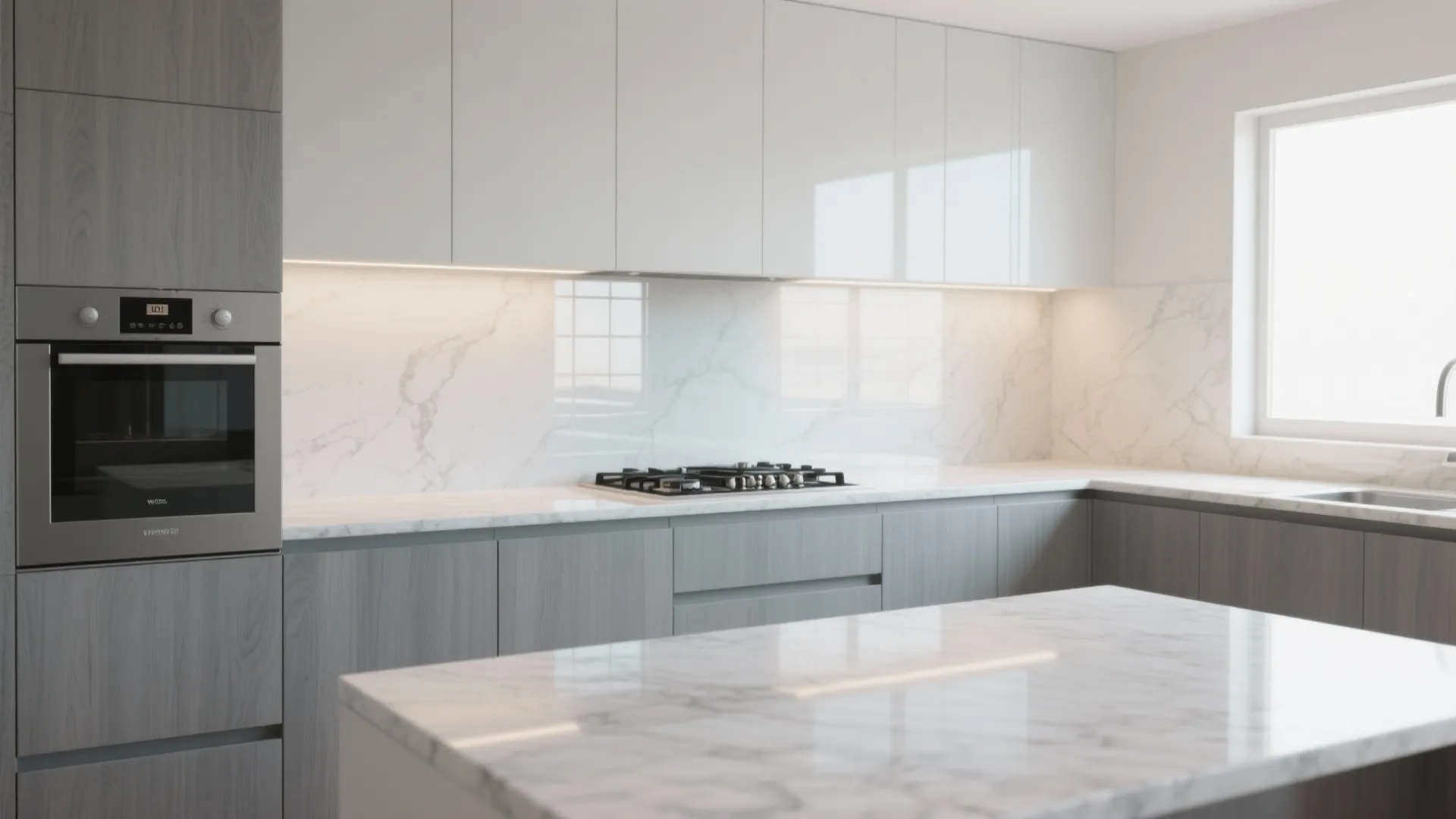 5. Keep counters light and reflective