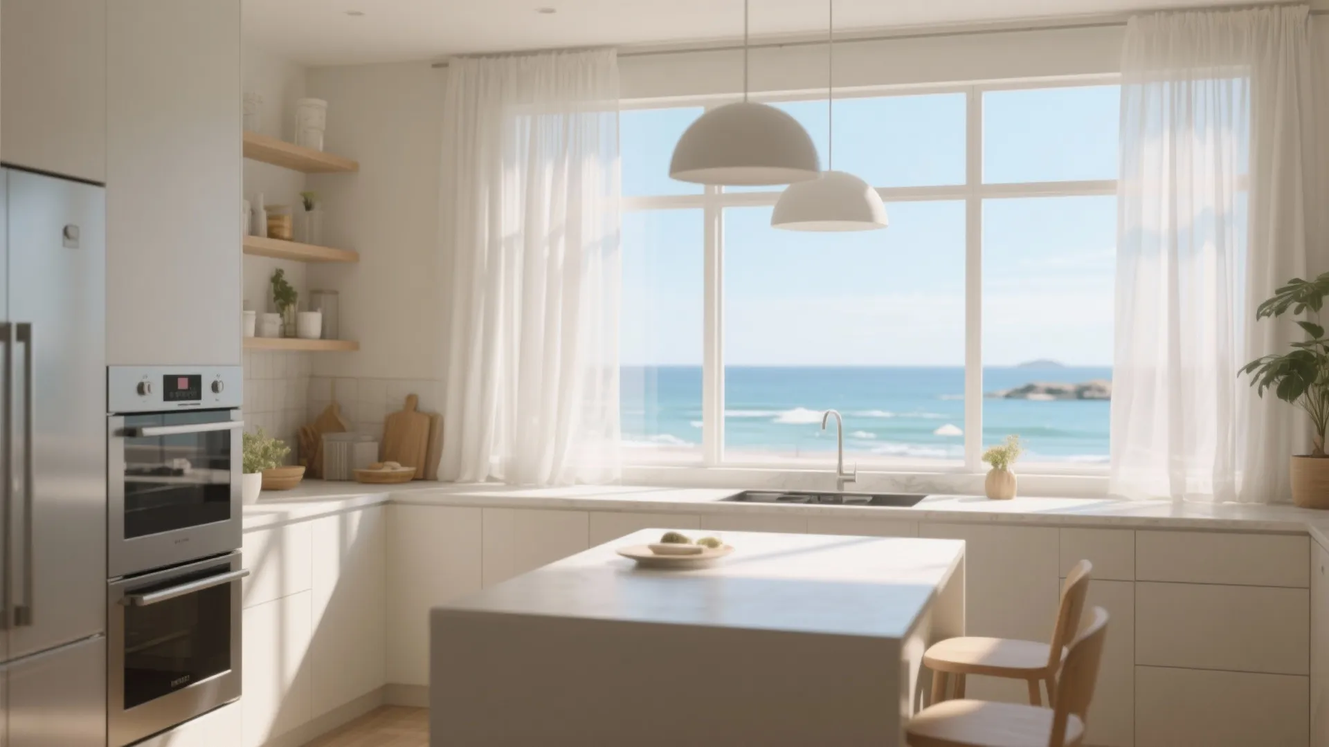 9. Light & Airy Curtains