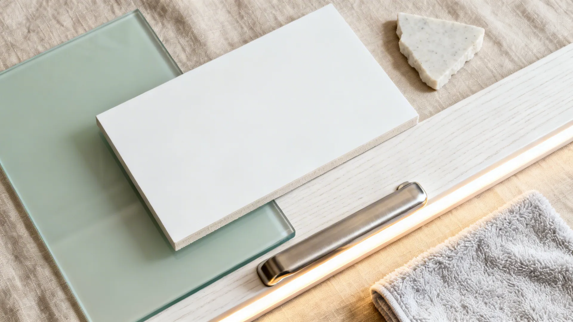 Glass Backsplashes for Light and Depth