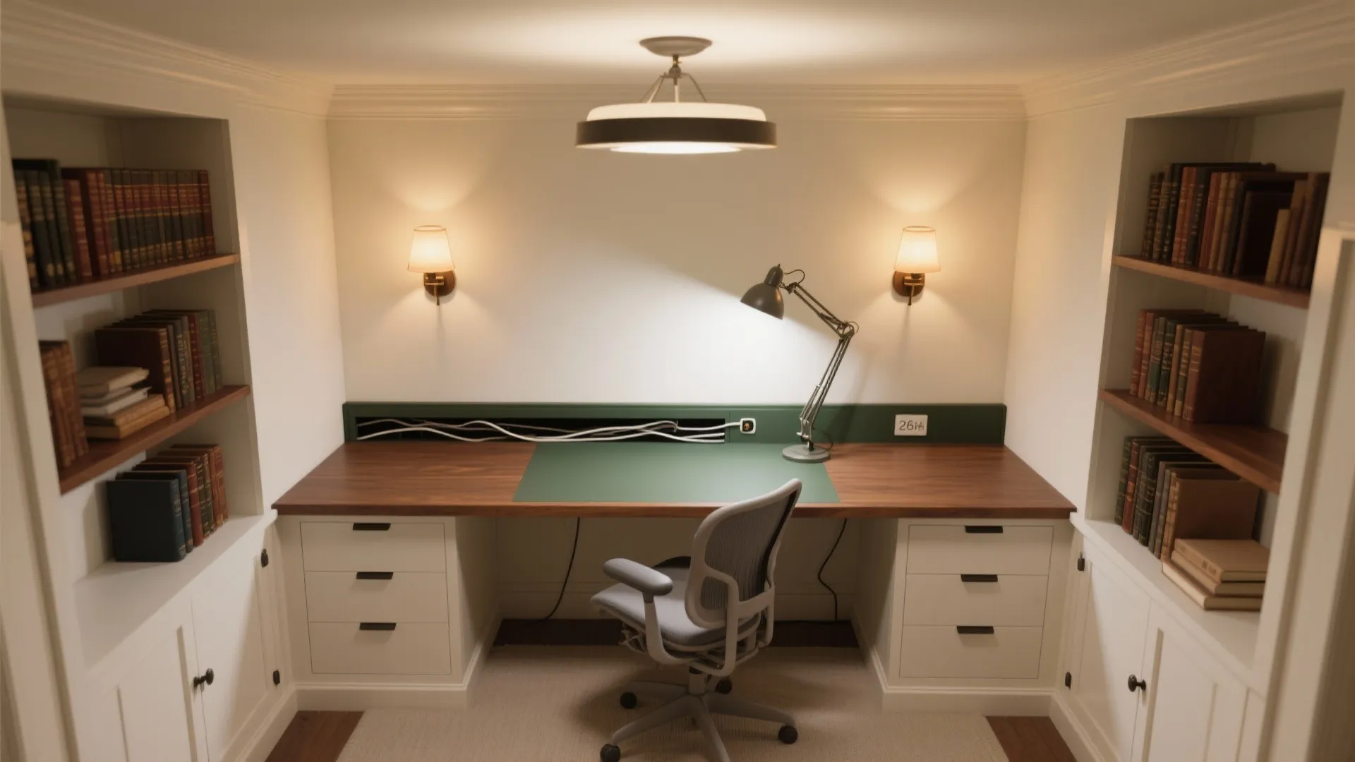 Lighting Layers and Ergonomics for Deep Focus