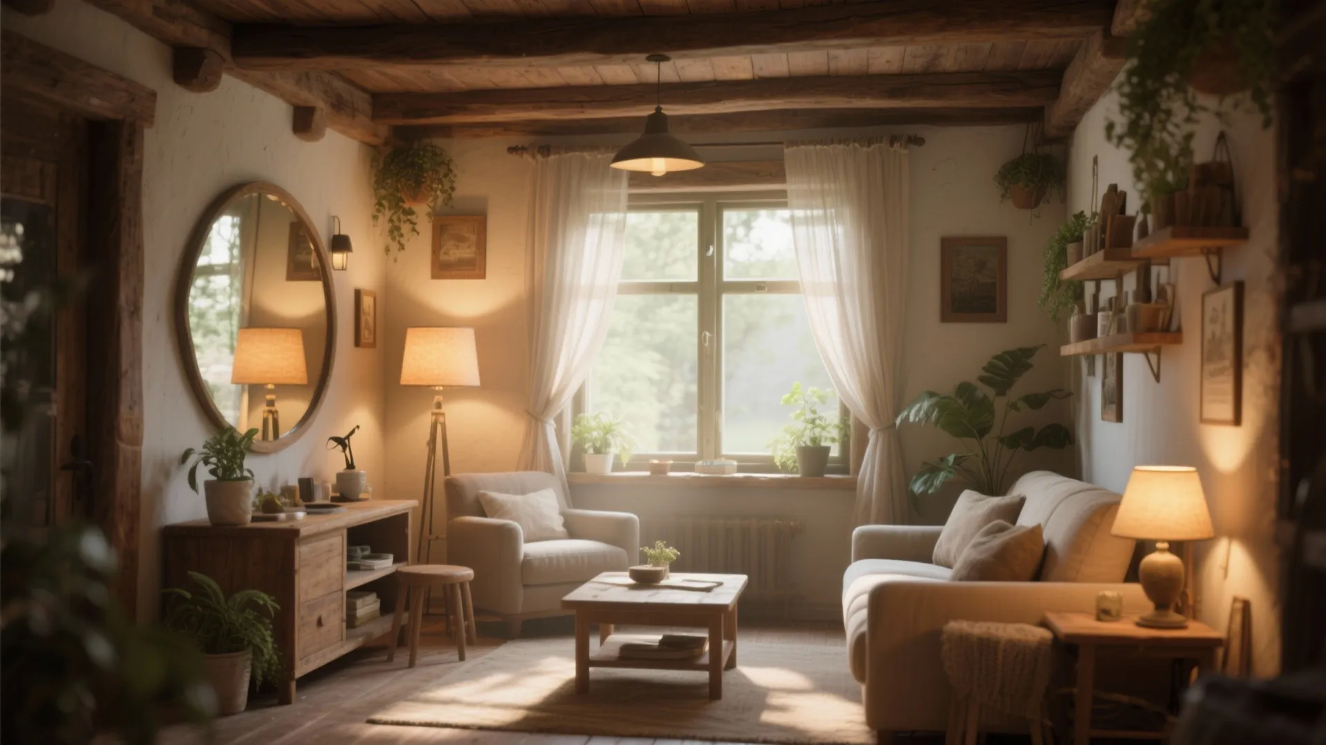 4. Use light to expand the room