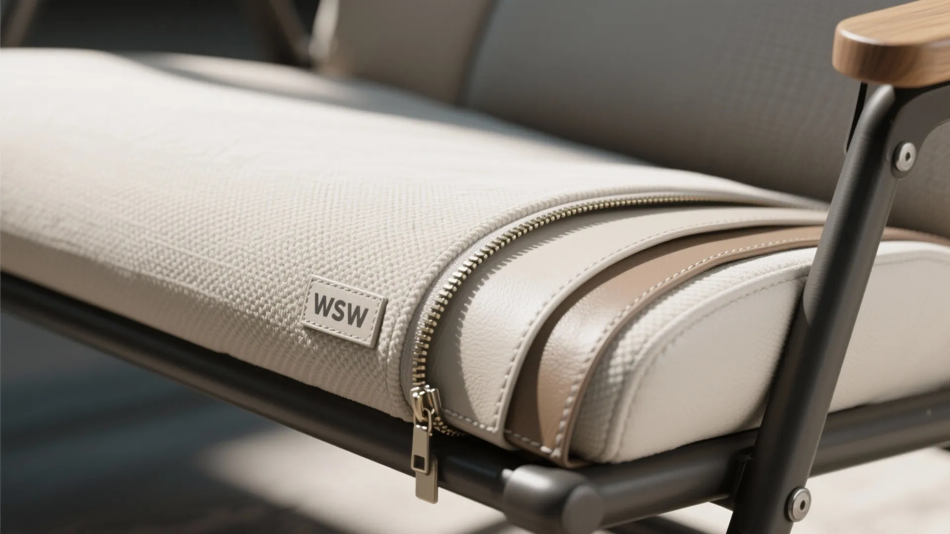 4. Pick fabrics and finishes that make the chair feel lighter