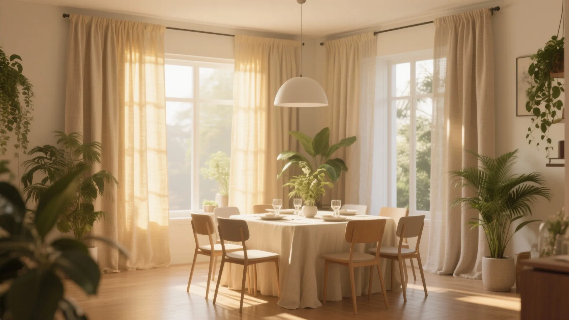 Tip 5: Light-Filtering Fabrics