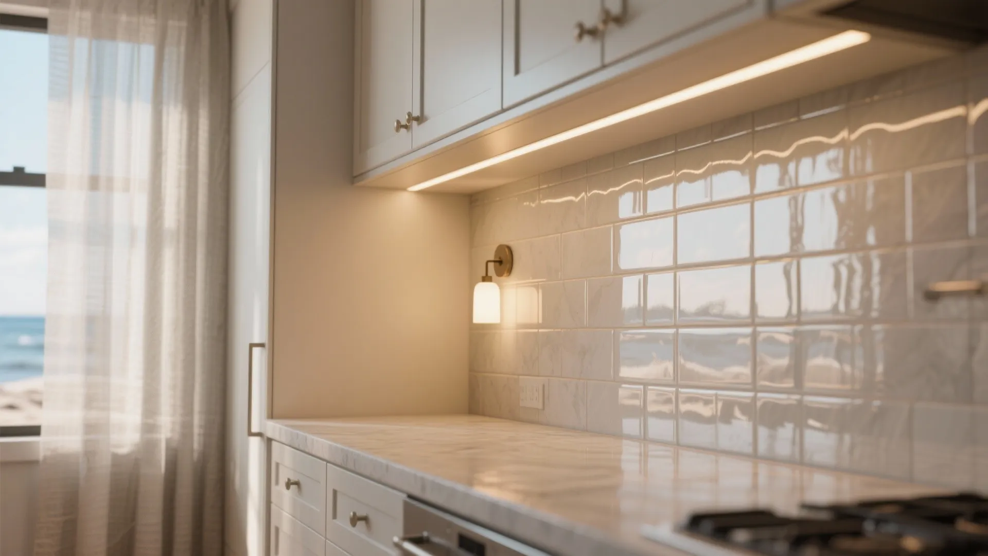 3. Light-reflecting finishes and smart lighting