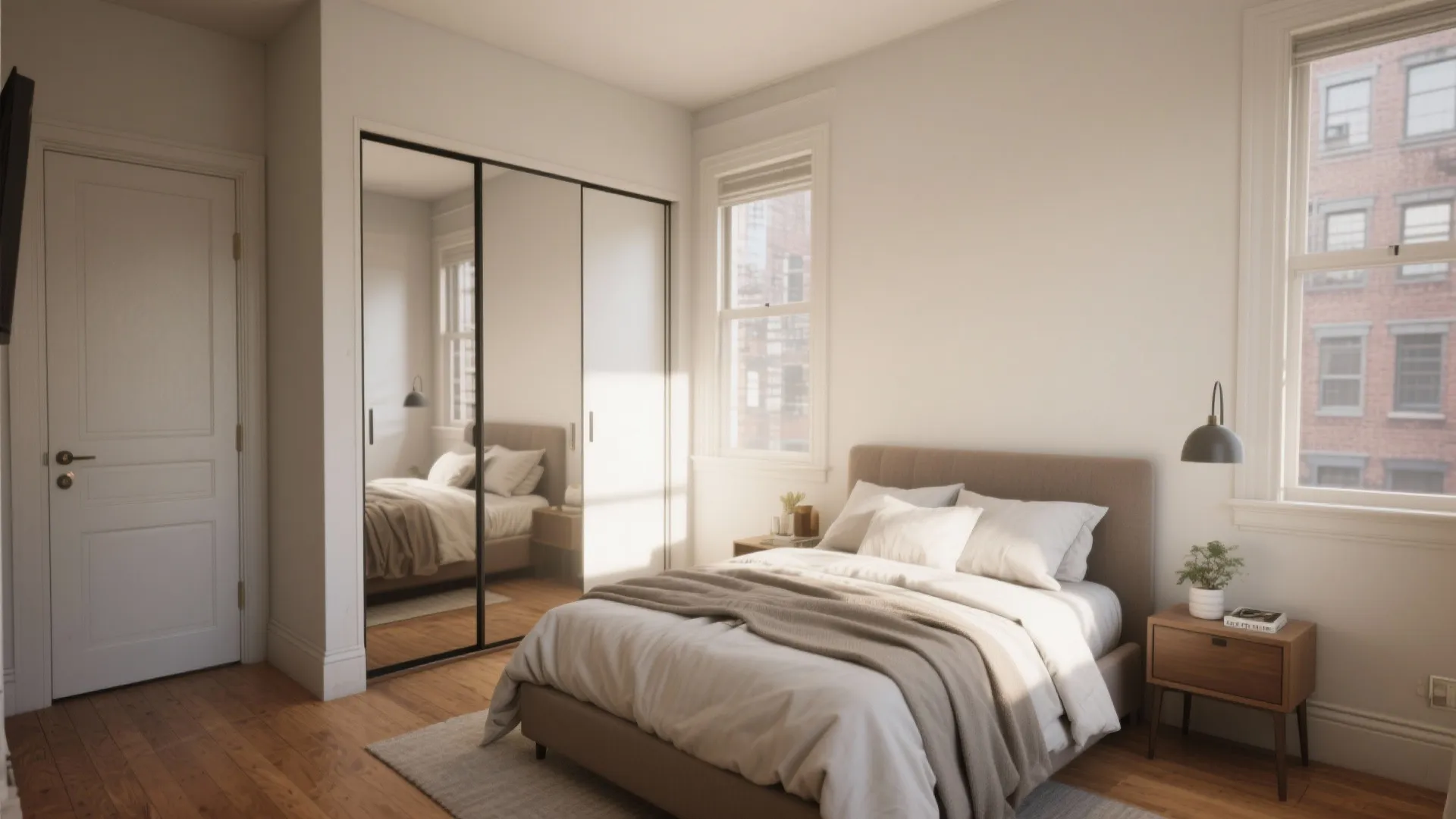 4. Light-first bedroom layouts