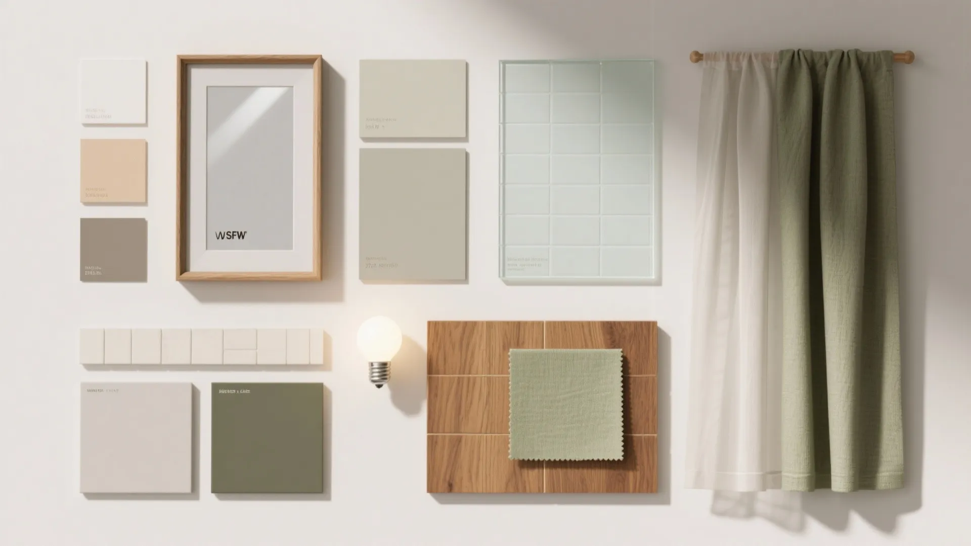 Light, color, and glass to enlarge perception