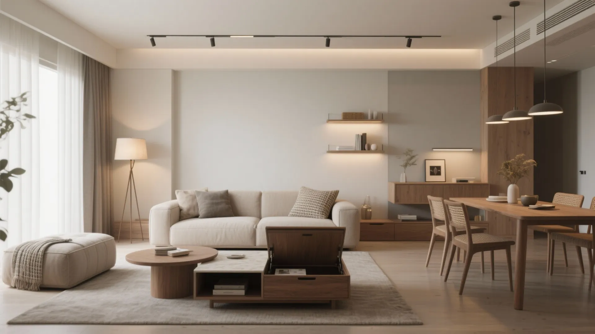 Light, Color, and Flexible Furniture