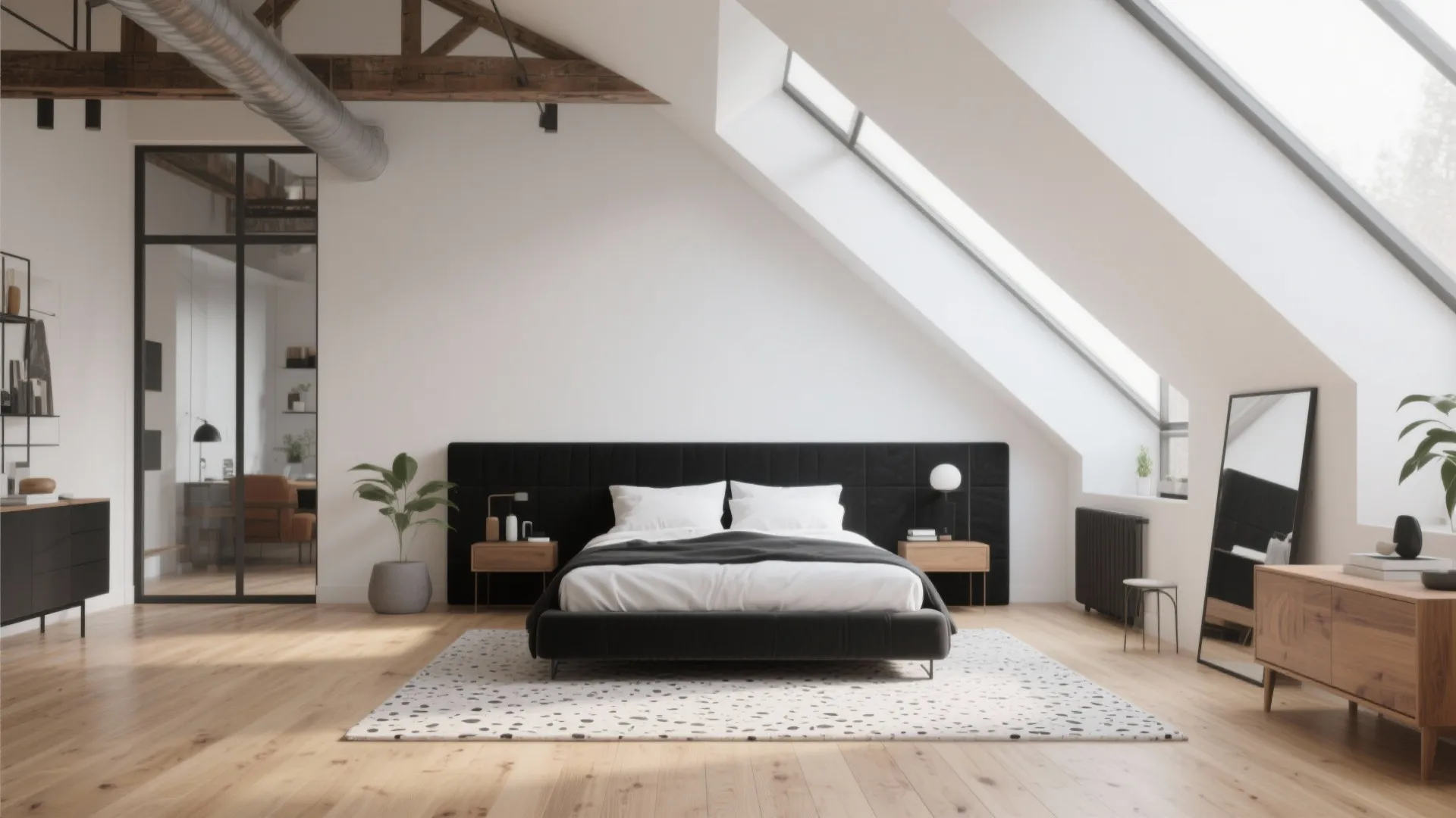 4. Contrast with Light Flooring