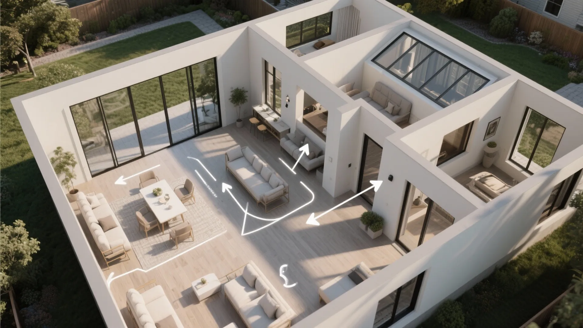 5) Maximize Light and Flow with Smart Windows and Circulation