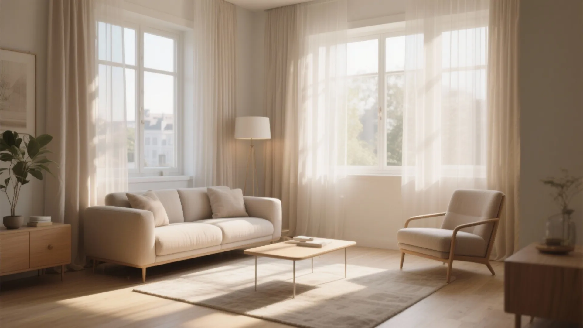 4. Let Light Be Your Furniture Partner