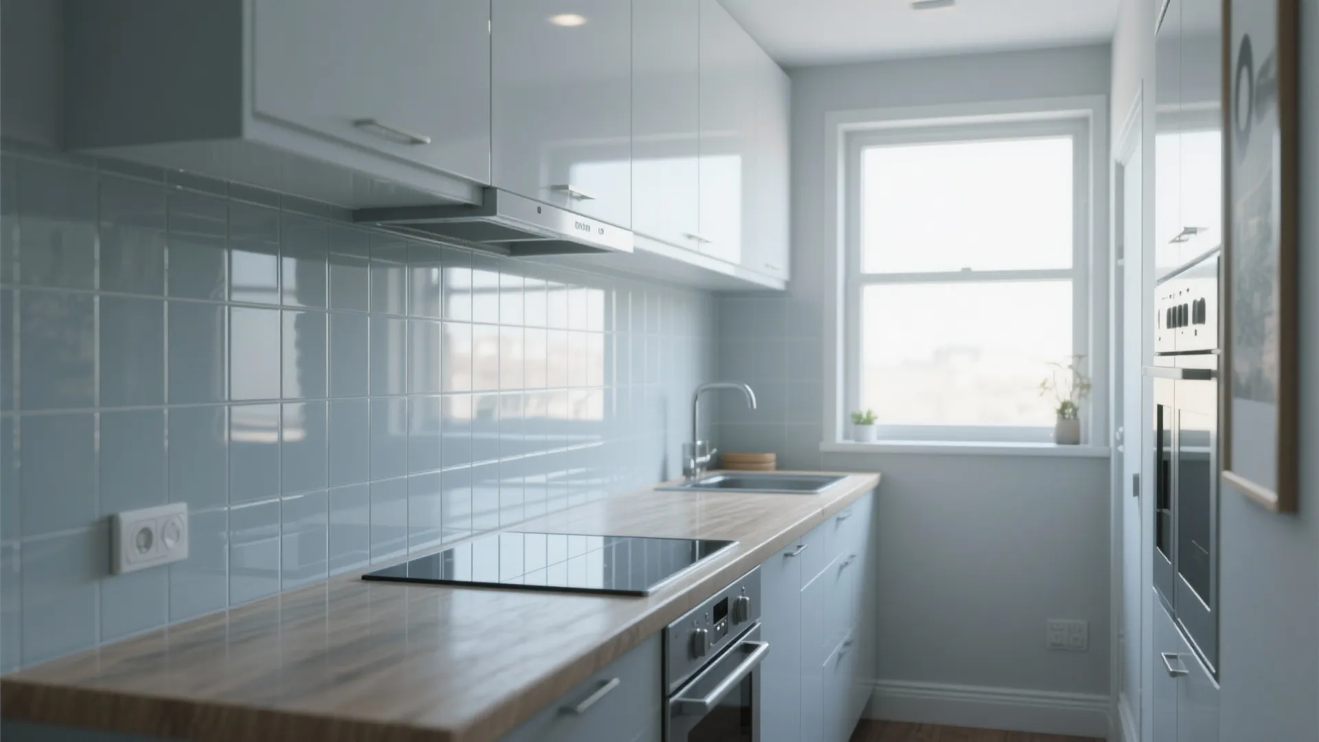 5. Light gray reflective glass