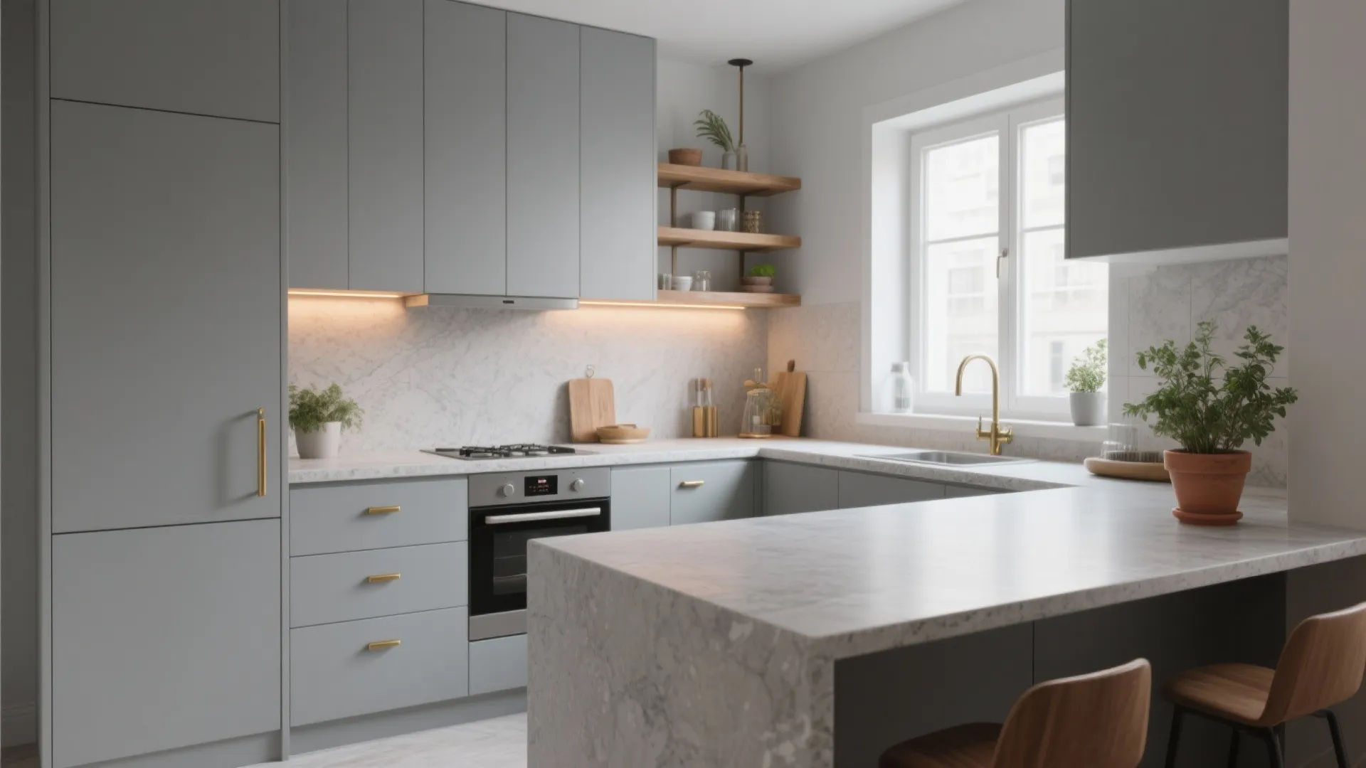 Light Gray Kitchen Ideas — 5 Chic Inspirations: Practical, stylish light gray kitchen concepts for small spaces with budget tips and real project stories