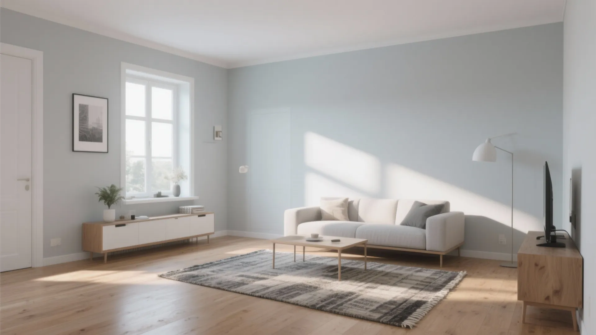 1. Light Gray for an Airy Feel